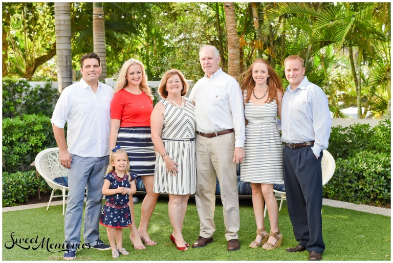 Family Holiday Portraits - South Florida Photographer