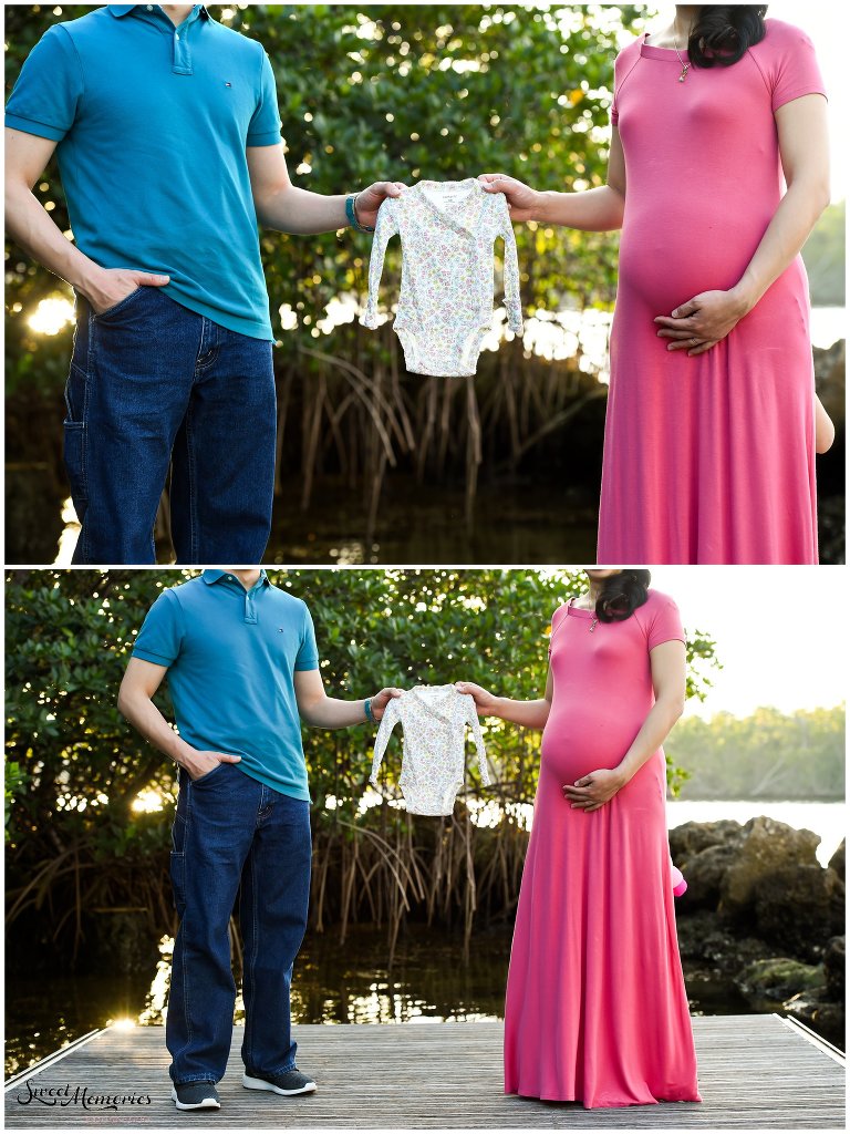 Victoria's baby bump session at Spanish River Park in Boca Raton was absolutely adorable, featuring momma herself, daddy, and baby's older sister. I love how the excitement and happiness just radiated throughout the whole session ... exactly how every maternity session should be!