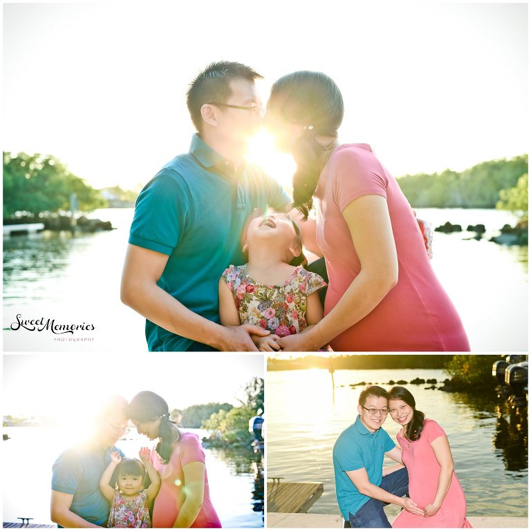 Victoria's baby bump session at Spanish River Park in Boca Raton was absolutely adorable, featuring momma herself, daddy, and baby's older sister. I love how the excitement and happiness just radiated throughout the whole session ... exactly how every maternity session should be!
