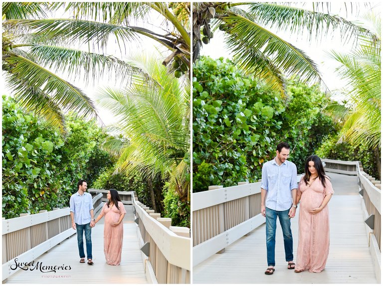 Crystal and Ryan are expecting their first baby and it's a girl! To celebrate and commemorate the big news, we headed over to Red Reef Park in Boca Raton for their beach maternity session.