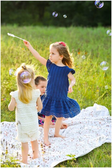 Bubbles are fun for all ages!
