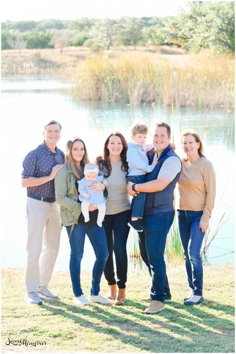 This beautiful family chose a location in Texas close to their hearts and home.