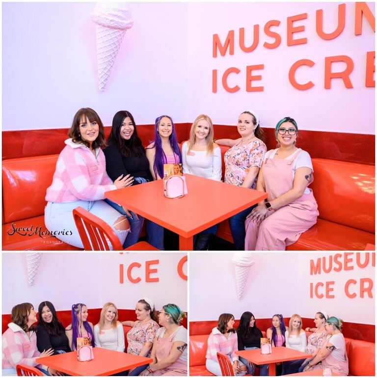 Museum of Ice Cream Bachelorette | Austin Photographer